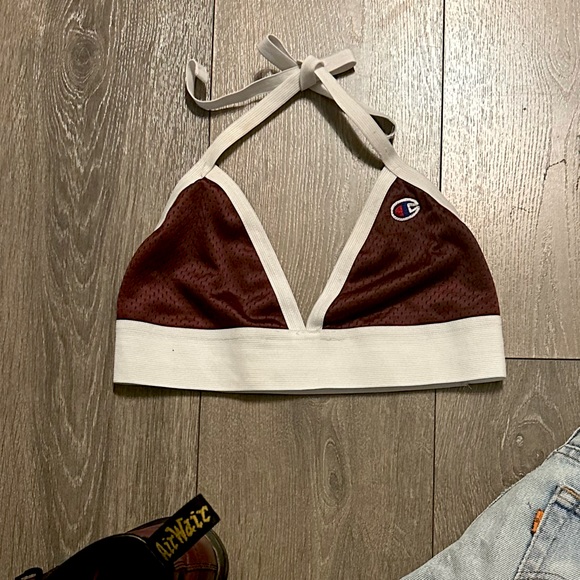 Vintage Reworked Frankie Collective Champion Bralette / Halter Top - Small - Picture 1 of 4